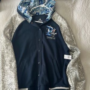 Brand new Disneyland Diamond Celebration Letterman Jacket. Still has tags.